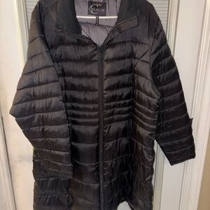 Women's Classic Black Puffer Jacket